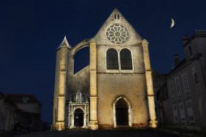 Eglise Saint Aignan Exterieur Illuminee