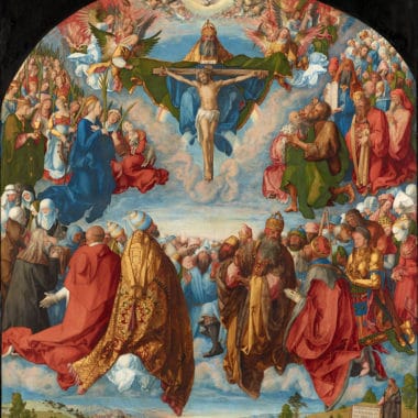Albrecht Dürer Adoration Of The Trinity (landauer Altar) Google Art Project