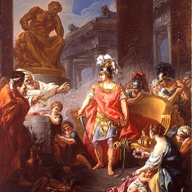 Jean François Godefroy Alexandre Et Le Noeud Gordien