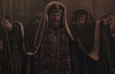 The Passion Of The Christ Caiphus In The Temple Accussing C