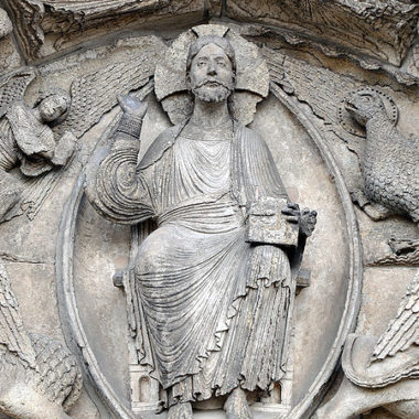 450px Chartres Portail Central Tympan 270309 2
