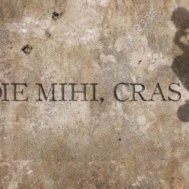 63100403 Hodie Mihi Cras Tibi Une Phrase Latine Cela Signifie Aujourd Hui Moi Demain Vous